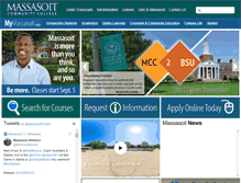 Tablet Screenshot of massasoit.mass.edu