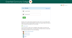 Desktop Screenshot of online.gcc.mass.edu