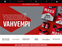 Tablet Screenshot of mass.fi