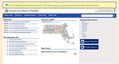 Desktop Screenshot of profiles.doe.mass.edu
