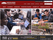 Tablet Screenshot of middlesex.mass.edu